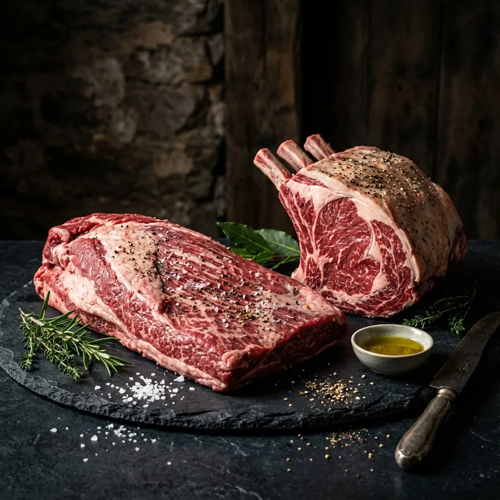 בשר בקר מיושן איכותי