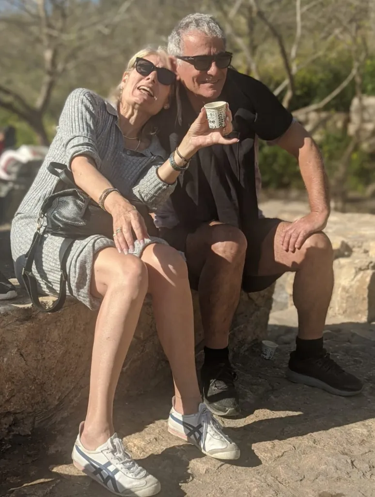 רוני טסה ואשתו